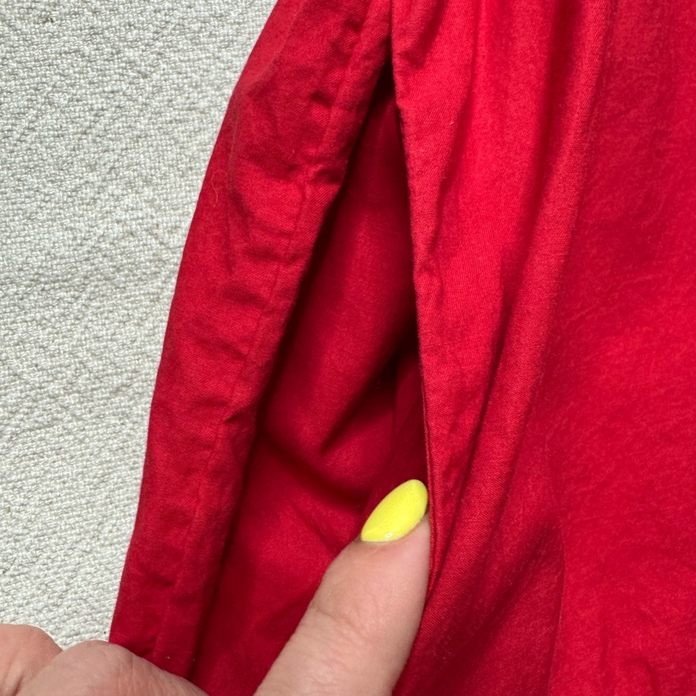 Old Navy Red Pink Colorblock Tiered Maxi Dress XXL - Picture 5 of 6